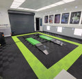 Modular Plastic PP Garage Floor Tile Click-Installation Vinyl Flooring Modern Indoor Eco-Friendly Waterproof for Villa Graphic