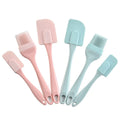 Bulk 3 Piece High Heat Resistant Kitchen Utensil Basics Butter Baking Tools Small Flat Tip Silicon Plastic pp Spatula Set