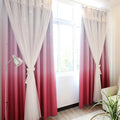 Luxurious Exquisite Princess Style Hollow Star Double-Layer Blackout Curtain Gradient Bedroom Dream Curtain