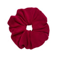 Red Plush Cloth Soft Hair Scrunchies Three Sizes Hair Bands Cute Elastic Rope Ties for Girls Women Wristband Ponytail Holders
