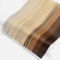 Straight Tape in Extensions Human Hair 100% Remy Hair Virgin Seamless European 22 Inch Brown Double Drawn Tape Hair Extension