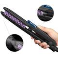 Professional Steam Hair Straightener Flat Iron Ceramic Coating Hair Straightener Comb Brush