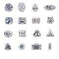 Fine Jewelry White D Color Diamond Round Loose White D VVS Moissanite Stones Loose Moissanite