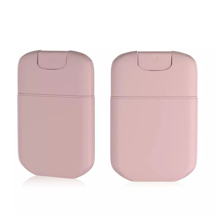BORUI 20ml Credit Card PP Pump Sprayer Bottle Perfume Hand Spray Shampoo Lotion Face Mask False Eyelashes Wigs-Customizable