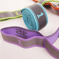 9-Loop Resistance Yoga Training/Stretching Band with Premium Nylon Jacquard