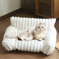 Hot Sale Cat Sofa with Removable Washable Cover Premium Soft Cat Couch Bed