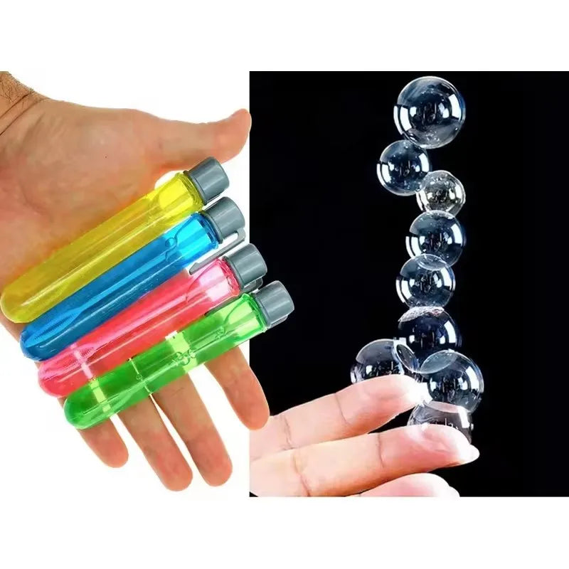 Factory Customize Promotion Toys Bubble Game Touchable Bubbles Blowing Toy Bubble Soap Toy for Party and Sale