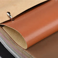 Fashionable Microfiber PU Faux Leather Fabric Cow Leather Synthetic Leather for Seat Sofa Bag Packaging Decorative Purposes