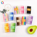 QIYUE 32 Piece Elastic Hair Tie Band Box Packing Ponytail Holder