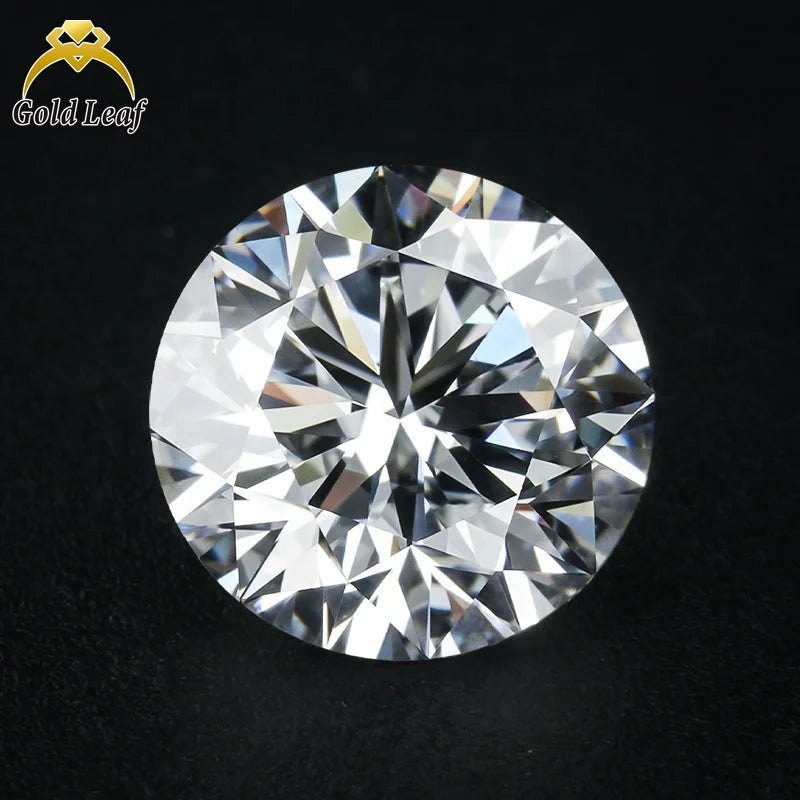 Goldleaf Jewelry 1.01 Carat F if VVS1 Clarity 3 Excellent Round Brilliant Cut Loose Lab Grown Diamonds for Proposal Ring Design