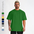 Custom Logo Blank Streetwear 180 Gsm T-Shirts Wholesale Mens Crew Neck Blank Oversized Tshirt Gym