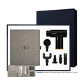 Gift Set Stainless Steel Power Bank Notebook with Small Writing Screen Notepad and Massage Gun 2022 Popular Business Gift Box