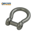Hot Sell Customizable Stainless Steel Professional Factory Supplier 304/316 Bow Shackle With No Snag Pin