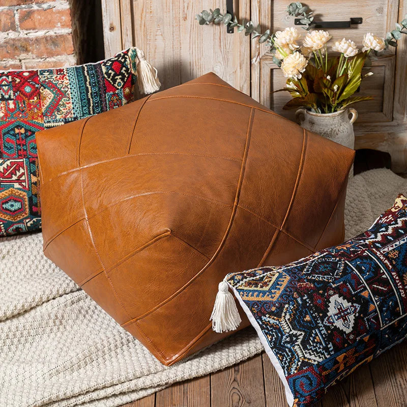 Amity Home Modern Style Lazy Sofa Polyurethane Coffee Bean Bag Waterproof Outdoor Pouf Factory Wholesale