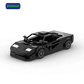 Nostalgic Design Bricks Toy for Children Black Building Blocks Supercar for Girls Gift Building Block Sets Car