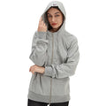 EMF Protect Silver Fiber Cotton Faraday Zip-up Hoodie with 99.99% Protection Shielding