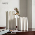 Merlin Living 3D Printing Vase Nordic Vase Flower Vases Desktop Ceramic Home Decoration Chaozhou Ceramic Factory Manufacture OEM
