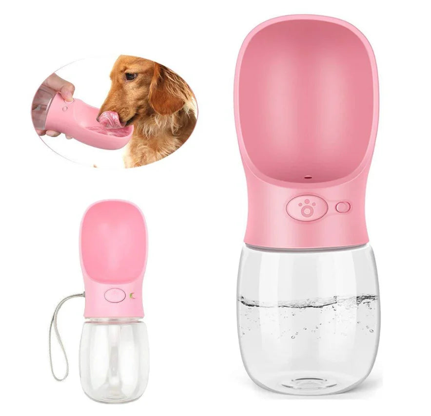 Outdoor Pet Travel Water Bottle Small Animals Plastic Dog Walking Drinking Cup