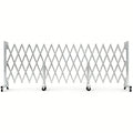 Outdoor Metal Gate Accordion Garage Doors Expanding Retractable Fence