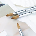 Hot Sale Metal Handle Nail Brushes 100% Pure Kolinsky Acrylic Nail Brush