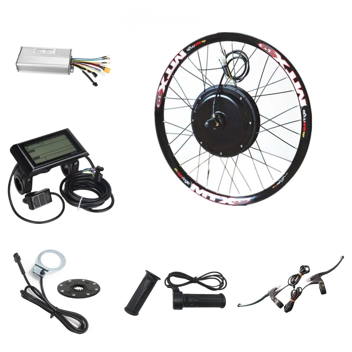 48v 1000w Bike Electric Motor Kit Ebike Convention Kit Electric Bicycle Parts for DIY Electric Bike