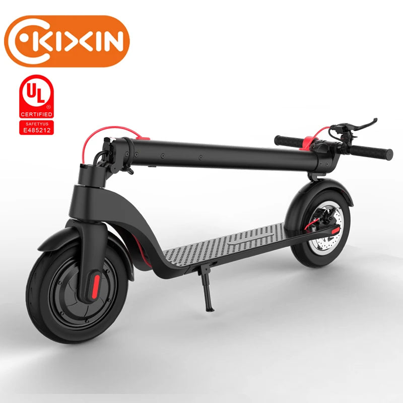 KIXIN 200-500W Electric Scooter Skateboard X7 Mini Foldable Patinete Electrico Adult Smart E Scooter With Battery Detachable