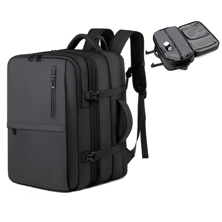 Large Stock Luxury Laptop Backpack Airback Unisex High Quality Travel TSA Lock Vacuum Compression Backpack