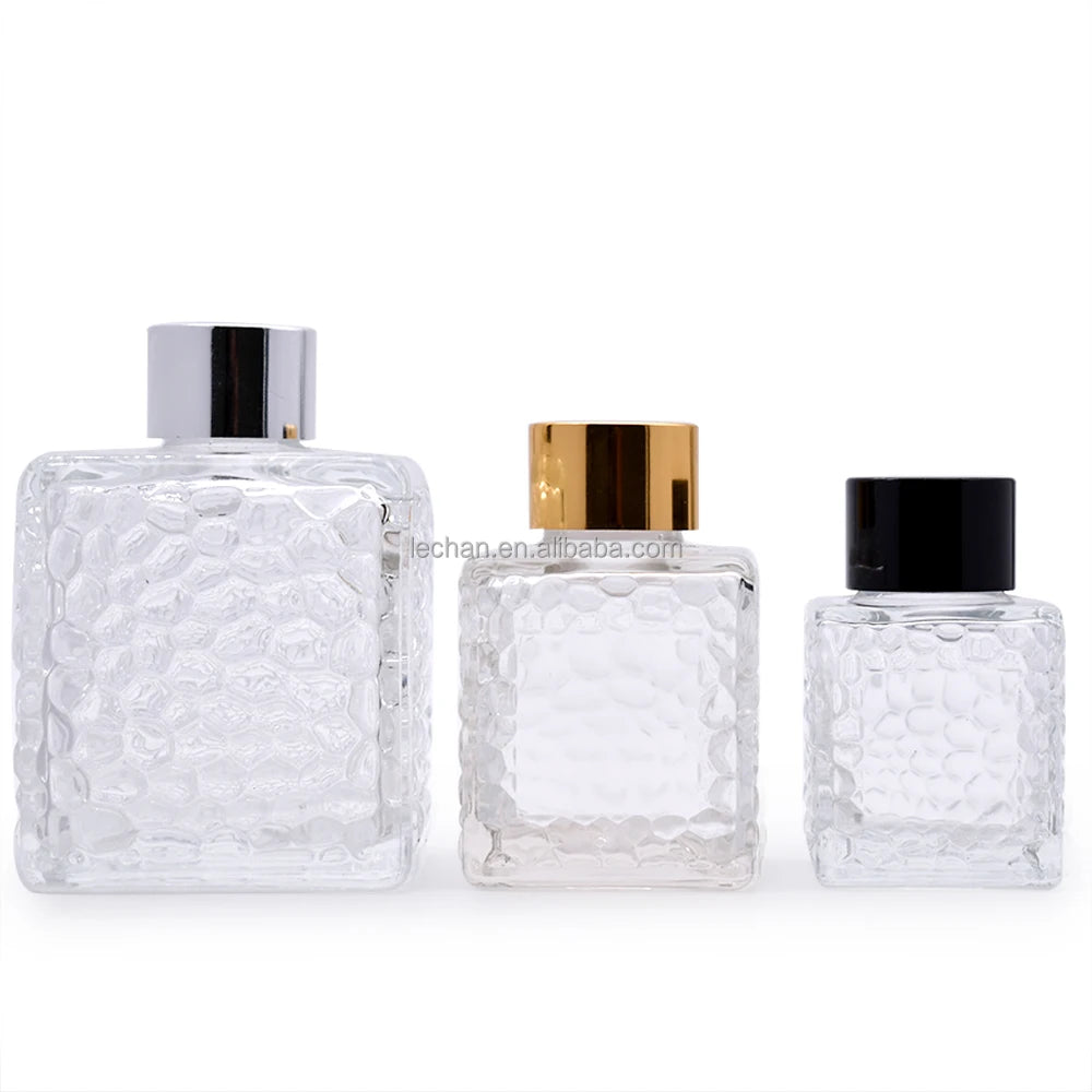 2022 New Design Luxury Round Reed Diffuser Bottle 30ml 50ml 100ml  150ml 200ml Empty Reed Diffusing Bottle