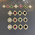 New Buchirati Series 3D Nail Zircon Jewelry Luxury Mixed Diamond High-End Sparkling Shiny Summer Famous Nail Art Jewelry Online