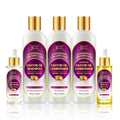Black Jamaican Castor Oil Sulfate Free Natural Hair Shampoo and Conditioner Set Private Label