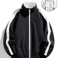 Factory Custom Contrast Color Windbreak Tracksuits Jacket and Pants for Man
