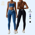 2023 New Arrival Women Leggings With Pockets Scrunch Workout Yoga Fitness Leggings  Yoga Sets Fitness for Women