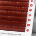 Allison Eyelashes for Extension Color Colored Individual Eyelash Extensions Colorlash Extensions
