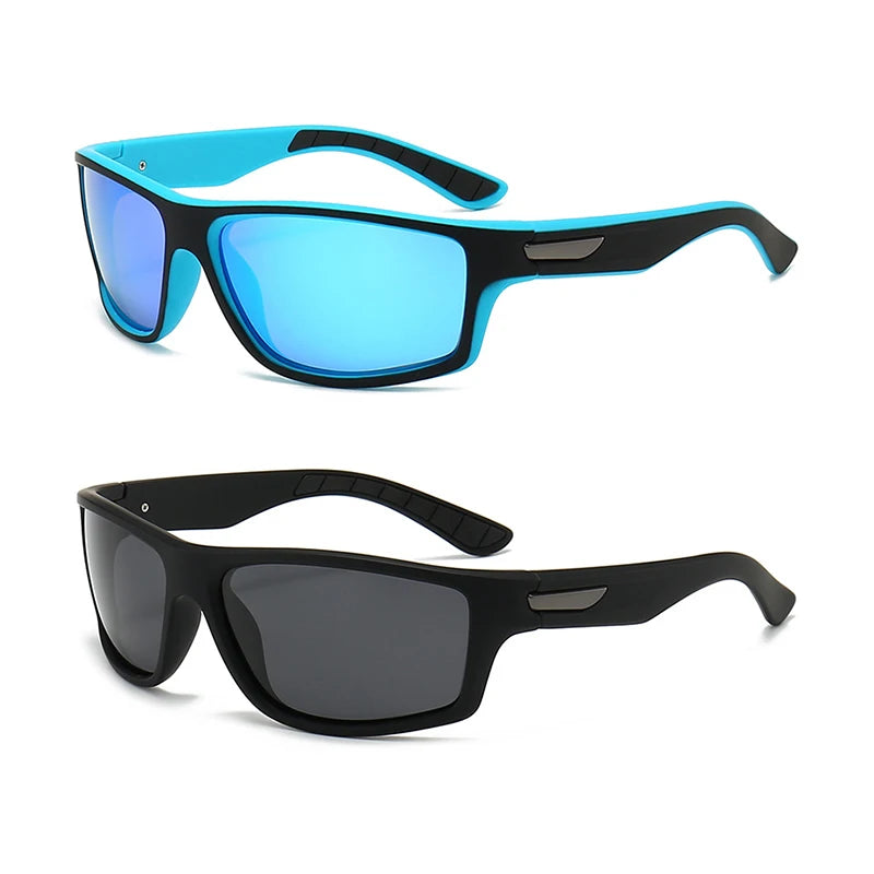 Glass New Atmospheric Fashion Goggles Polarized UV400 Sports Sun Glasses Outdoor Riding Night Vision Sport Sunglasses