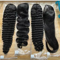150% Density HD Transparent Deep Wave Lace Frontal Wig  Brazilian Deep Curly Lace Front Human Hair Wigs for Black Women