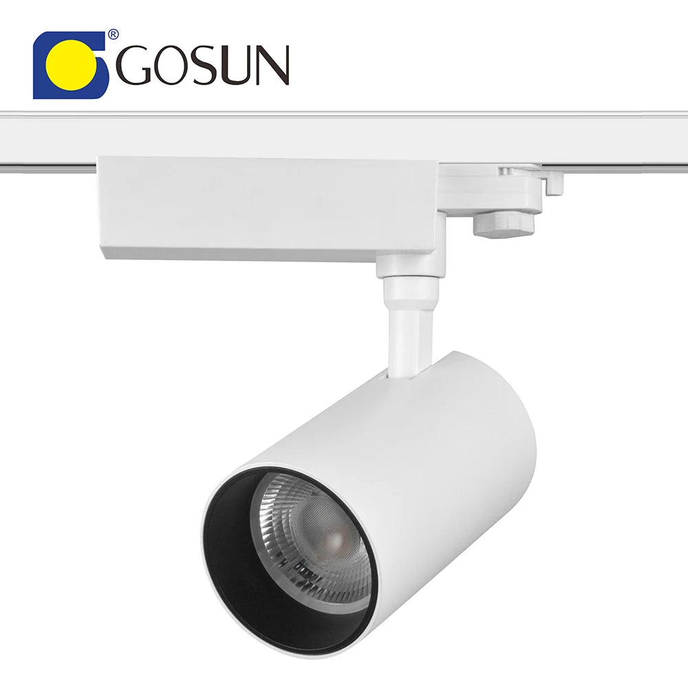Ultra Modern Commercial Track LED Light 36W With 3 Phase 4 Wire with Anti-Glare Design CRI90 3400-3800lm Aluminum Body
