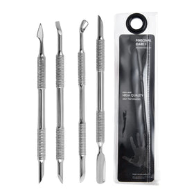 Metal Silver Cuticle Pusher Cutter Remover Salon Quality Wholesale Cuticle Pusher Nails