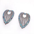 Cheap Wholesale Price Metal Design Sparks AB Rhinestone Applique for Dress Sash Wedding