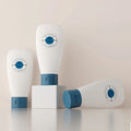 Portable PE Frosted Squeeze Bottle 30ml Cosmetic Lotion Tubes for Travel Plastic Cosmetic Packaging Tube