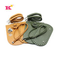 New Black Leather Bag Bottom Cover 7-piece Set Woven Backpack Material Hand-woven Female Bag Accessories