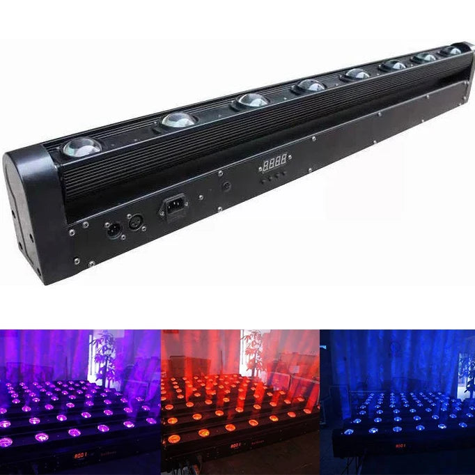 Classical 8 Eyes Pixel Control DMX RGBW 4IN1 LED Moving  Beam Bar