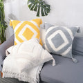 Bohemian Clustered Plush Pillowcase Cushion Sofa Living Room Cushion Cover Customized Pillowcase for Living Room Bedroom Sofa