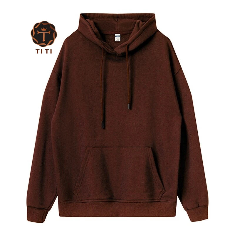 Hip Hop Streetwear Blank Pull Over Hoodie Men Hoddies Women Plain Long Sleeve Hooded Unisex Cotton Casual Sweatshirts