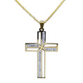 Catholic Crucifix Cross Necklace Gold Color Stainless Steel Christian Jesus Christ Necklaces Male Jewelry Cordao Masculino