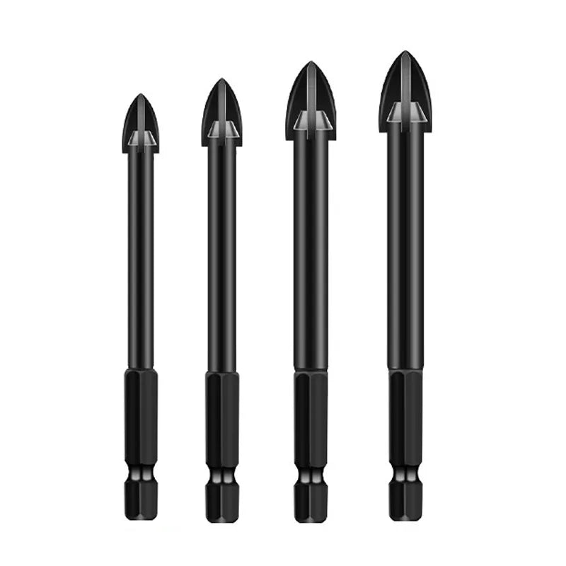 High-Quality 3-12mm Glass Wing-Hex Shank  Drill Bit Glass and Tile Drill Bit Quick Change