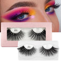 100% Mink Eyelash Cases Vendor Lahes Box Custom Eyelash Packaging Box Natural Eye Lash Lashess 3d