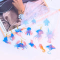 DIY Drip Glue Animal Series Earrings Silicone Mold Little Cat Ocean Wind Earrings Pendant Pendant