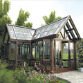 China Big Factory Good Price Modern Triangle Aluminum Sunroom Tempered Glass Double Glazing Thermal Insulation Waterproof Eco