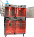 OSCAT Veterinary Equipment Heavy Duty Vet Clinic Large Combination Animal Icu Veterinary Icu Cages for Pet Hospital