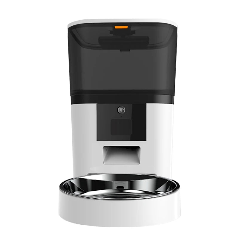 Automatic Cat Feeder 6L Timed Cat Feeder Pet Food Dispenser with Clog-Free Design for Small Cats and Dogs